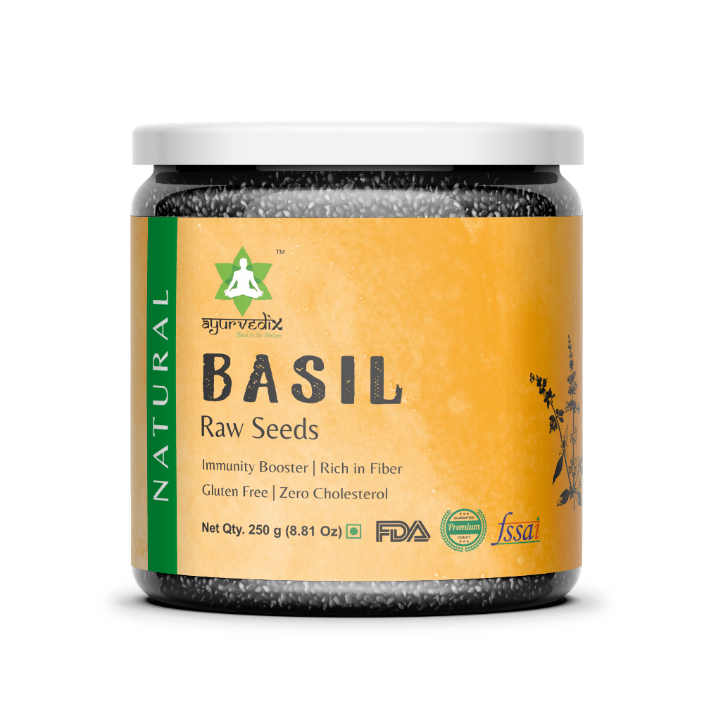 Ayurvedix Nutritious Basil Seeds | Grocsy