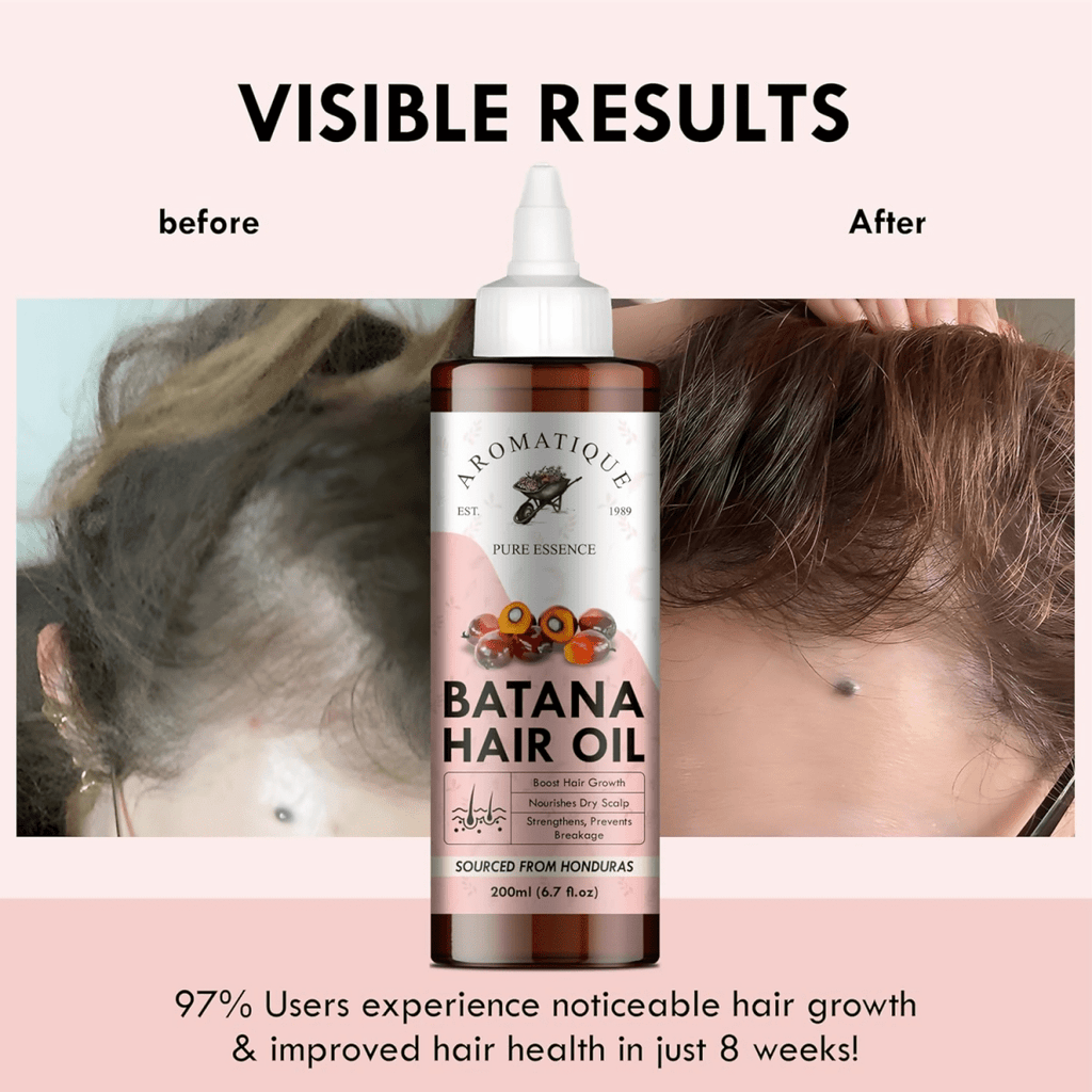 Aromatique Batana Oil Enriched with Rosemary, Argan, Onion, Castor Oil & More | Grocsy
