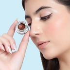 Ronzille 36Hr Waterproof And Smudge Proof Long Wear Gel Eyeliner With Brush - Black And Brown | Grocsy