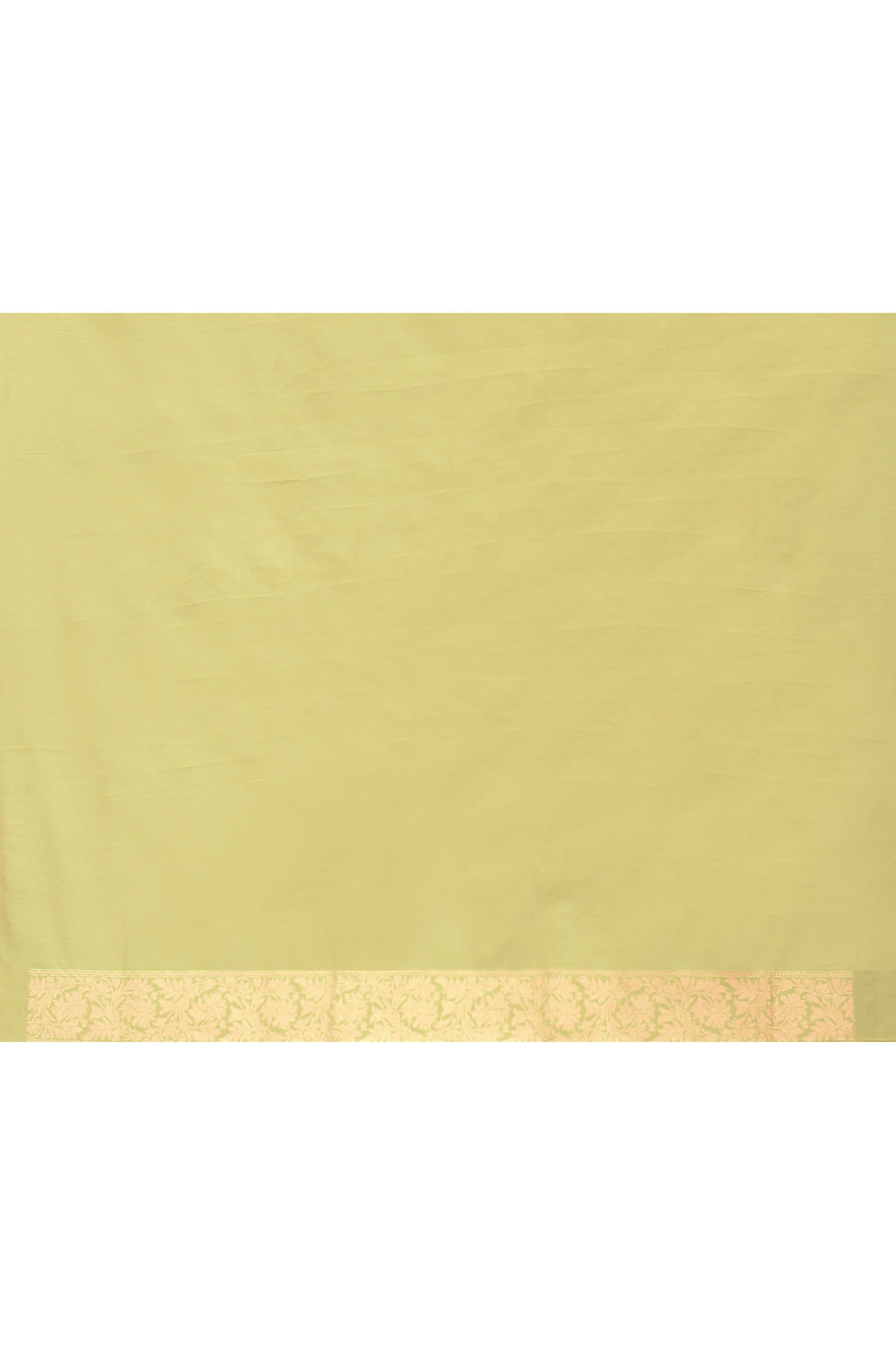 Joban Fashion Light Green Banarasi Katan Pure Handloom Banarasi Silk Saree | Grocsy