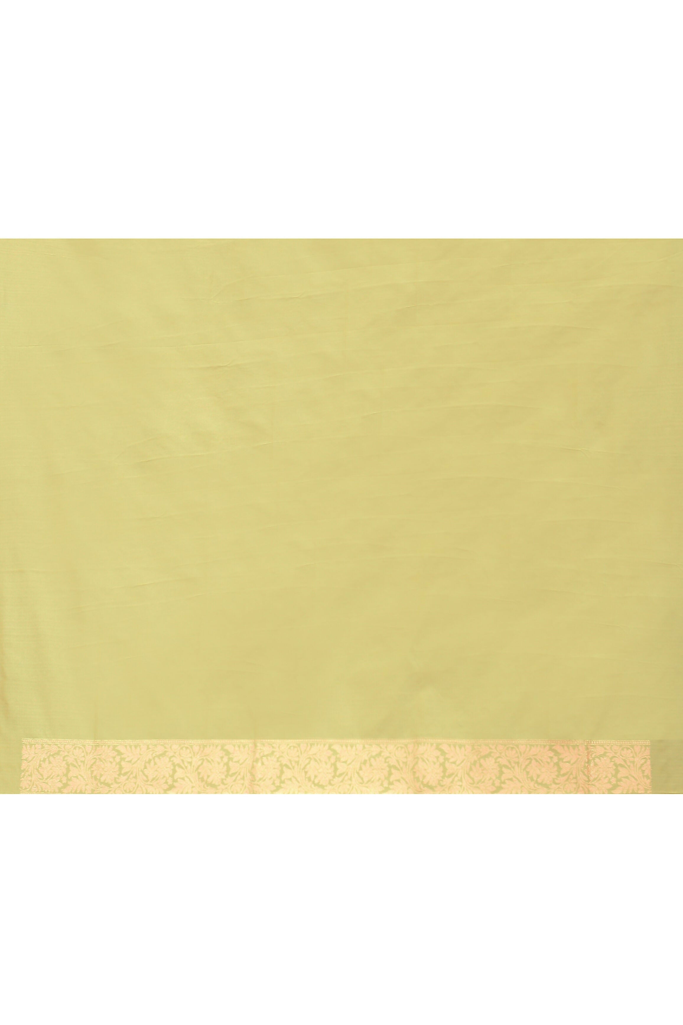 Joban Fashion Light Green Banarasi Katan Pure Handloom Banarasi Silk Saree | Grocsy