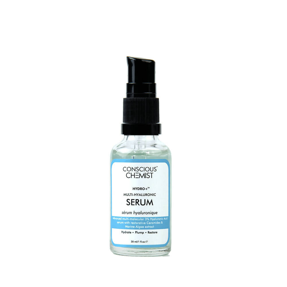 Conscious Chemist Hydro+ Multi-Hyaluronic Serum | Grocsy