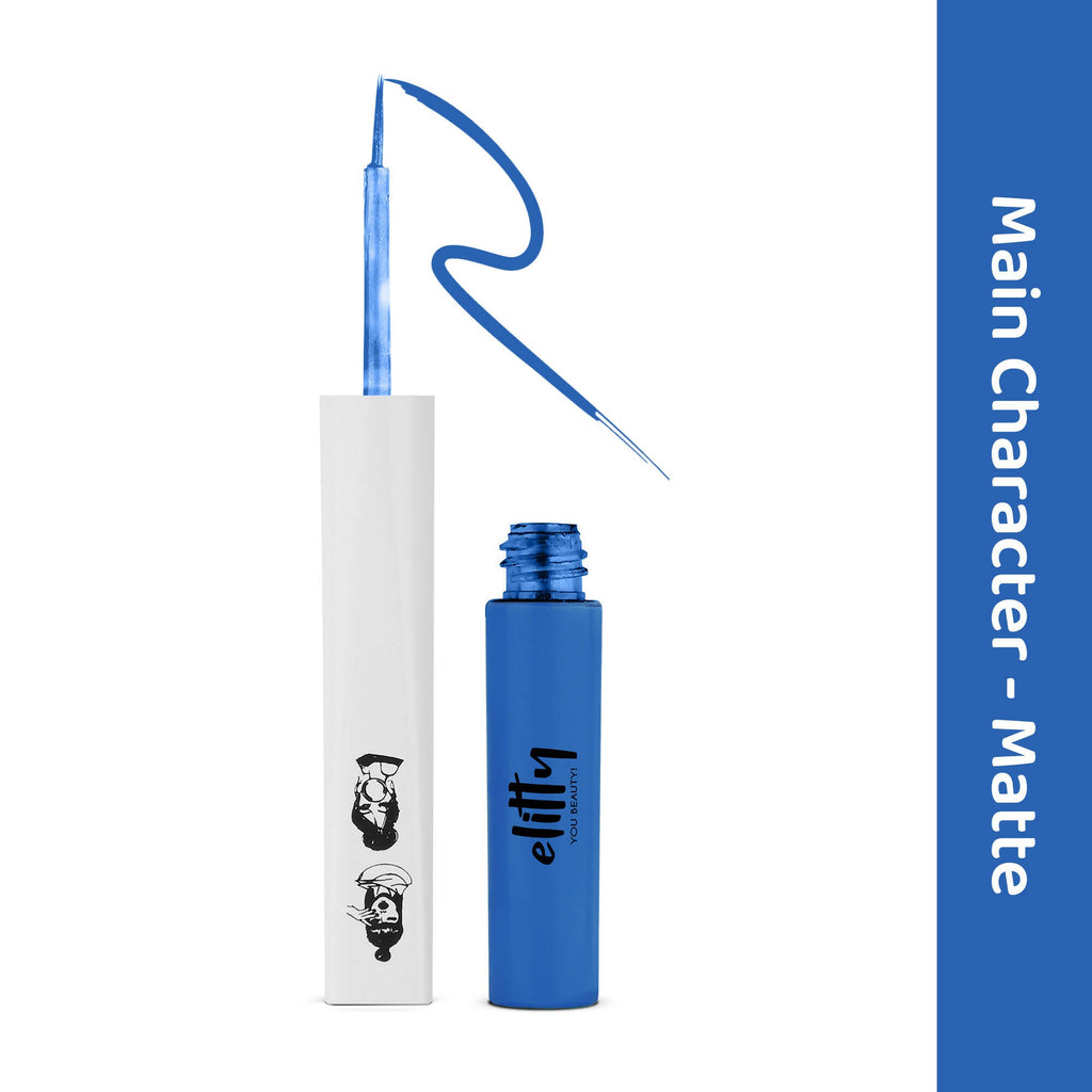 Elitty Eye Gotta Feeling - Pop Eyeliner Matte-Main Character- Dark Blue | Grocsy