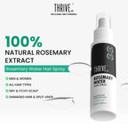 ThriveCo Rosemary Water Hair Spray For Hair Growth | Grocsy