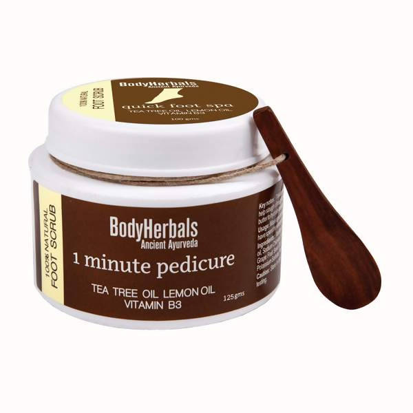 BodyHerbals 1 minute pedicure, Foot Scrub | Grocsy