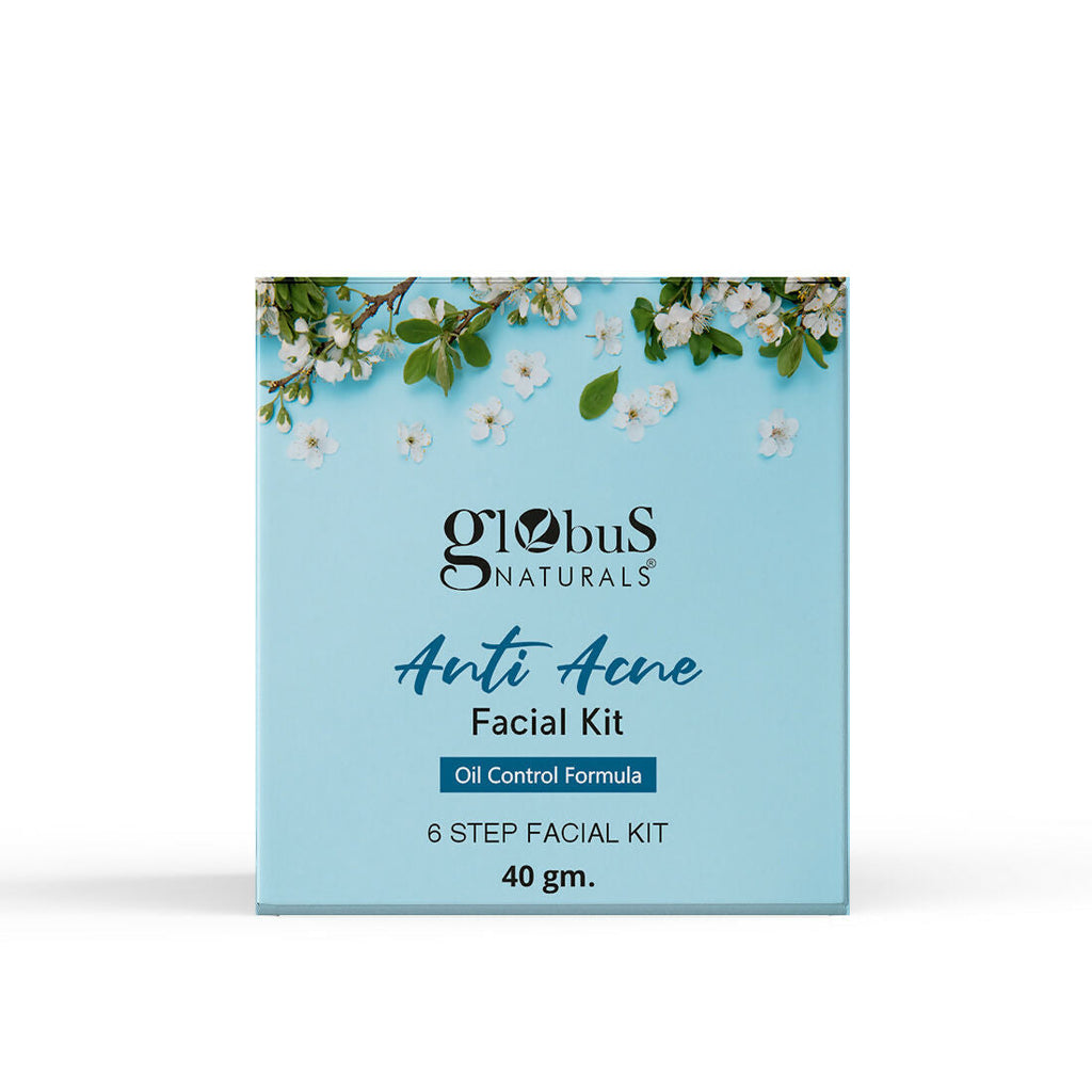 Globus Naturals Anti Acne 6 Step Facial Kit | Grocsy
