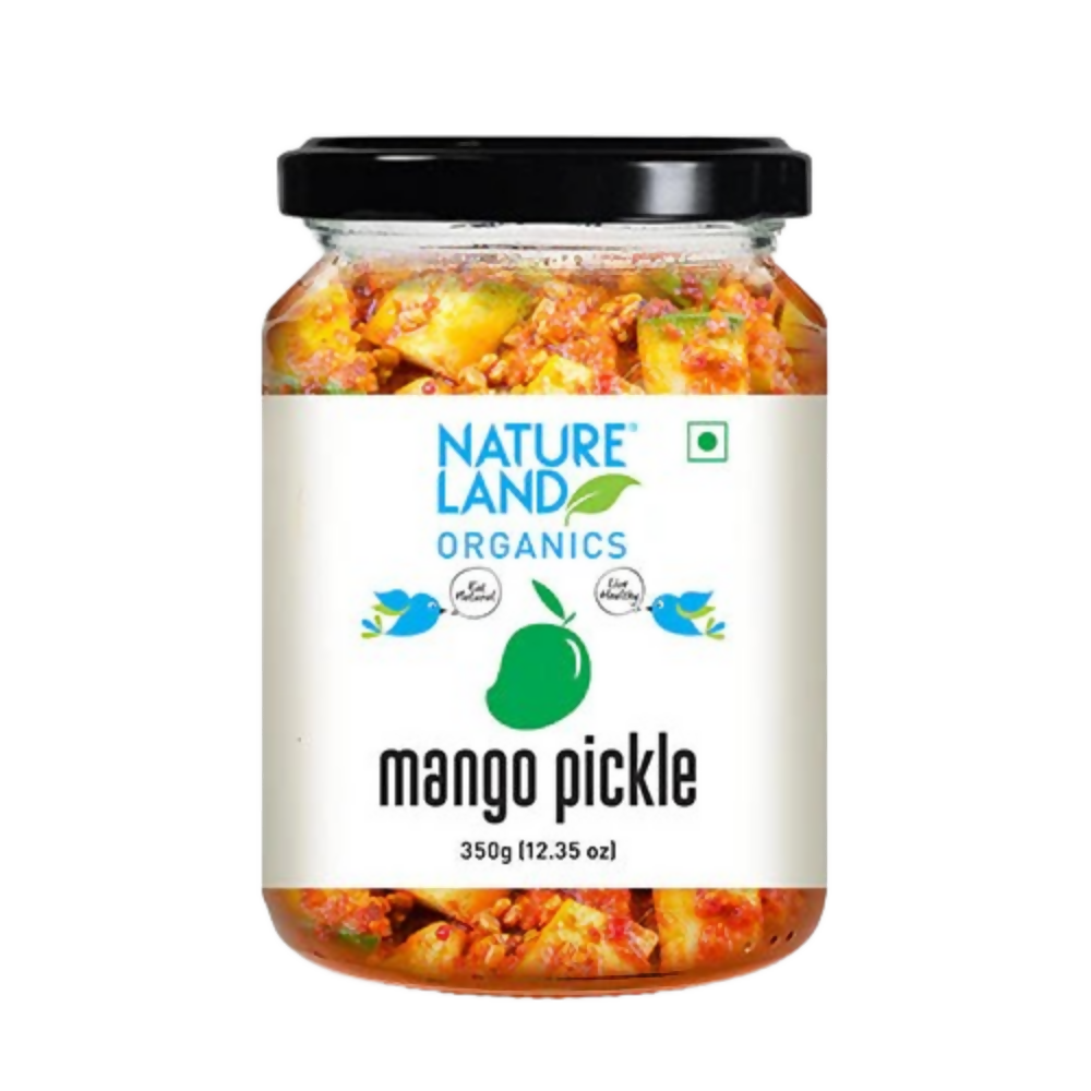 Nature Land Organics Mango Pickle | Grocsy