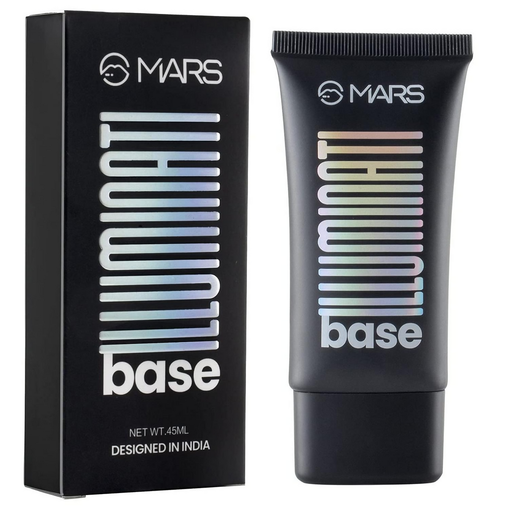 MARS Cosmetics Illuminati Base Dewy Primer With Highlighter - Pink | Grocsy