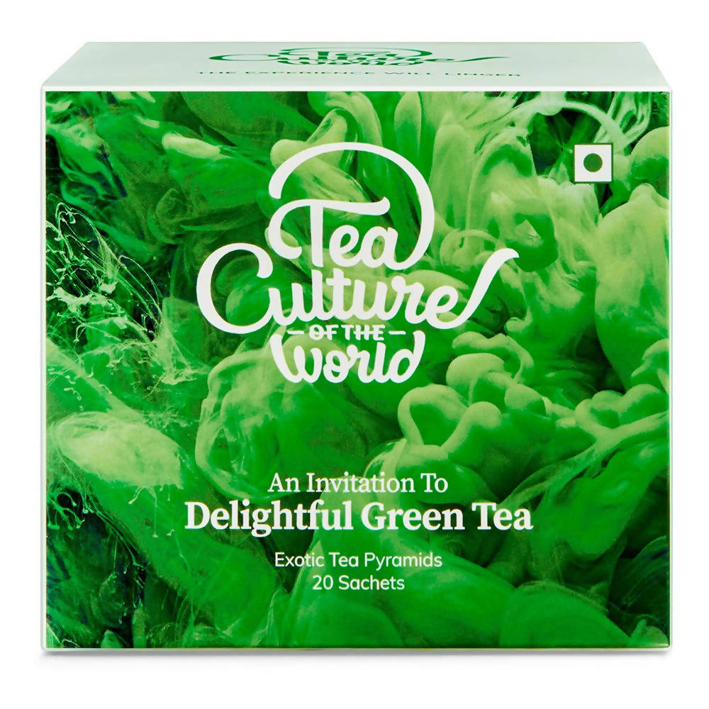 Tea Culture Delightful Green Tea Bags | Grocsy