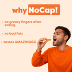 Nocap foods Guilt Free Healthy Chips - Beetroot Cream & Onion,Millet Jalapeno | Grocsy
