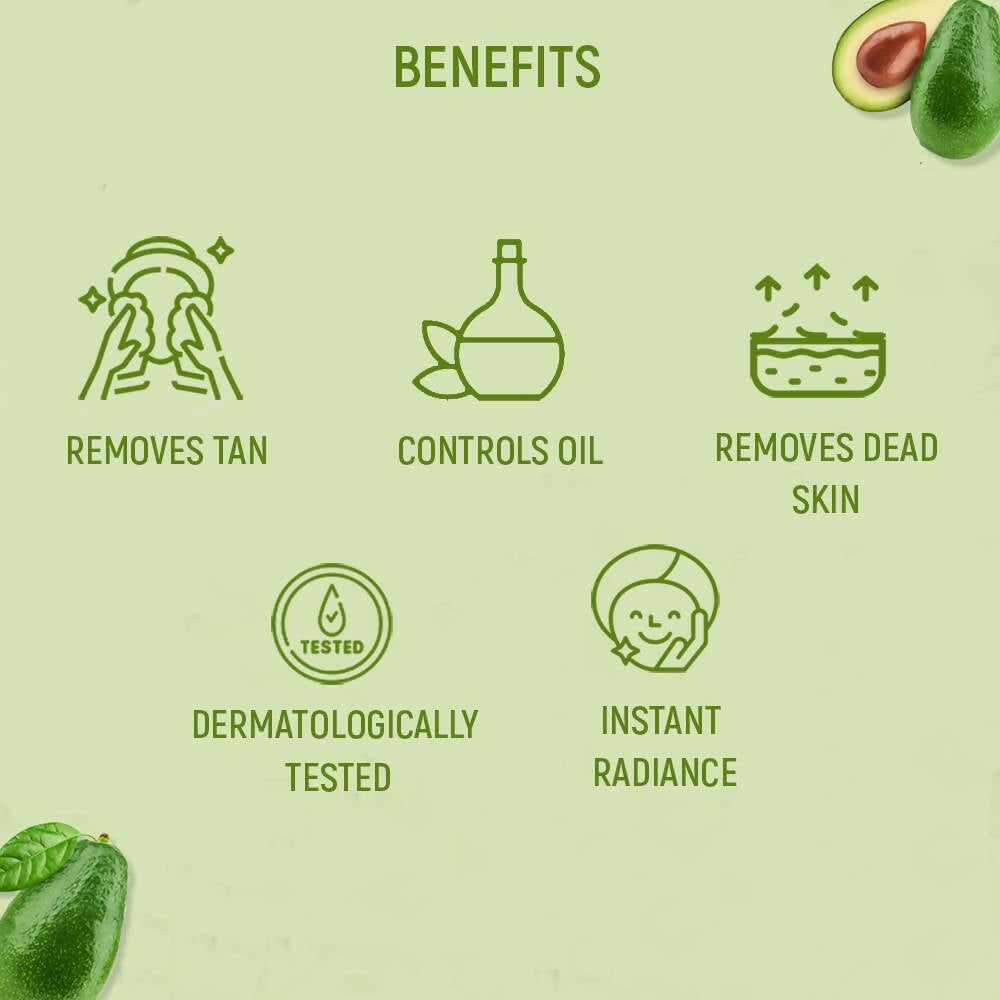 Salon in a Box with Avocado and Fruit AHA Face Pack | Grocsy