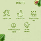 Salon in a Box with Avocado and Fruit AHA Face Pack | Grocsy