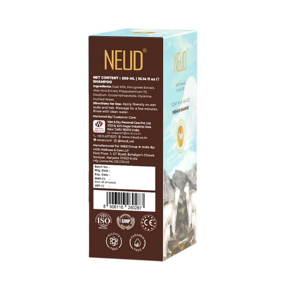 Neud Goat Milk Premium Shampoo | Grocsy