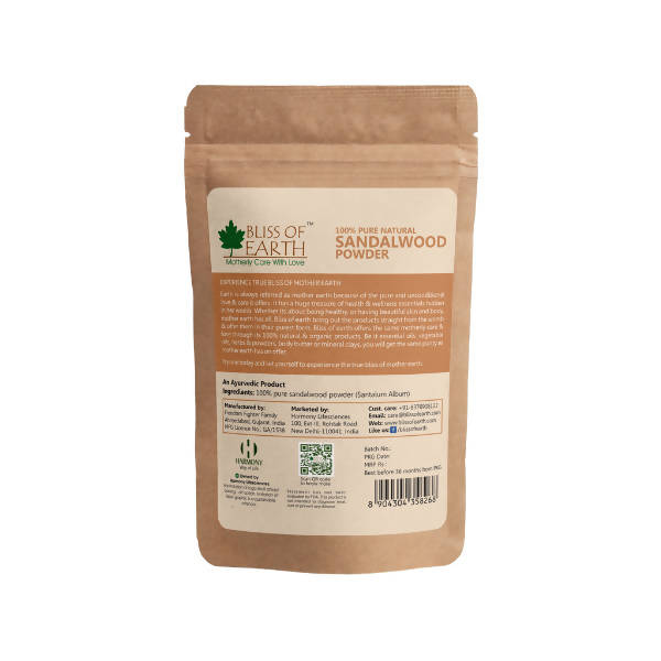 Bliss of Earth 100% Pure Natural Sandalwood Powder | Grocsy