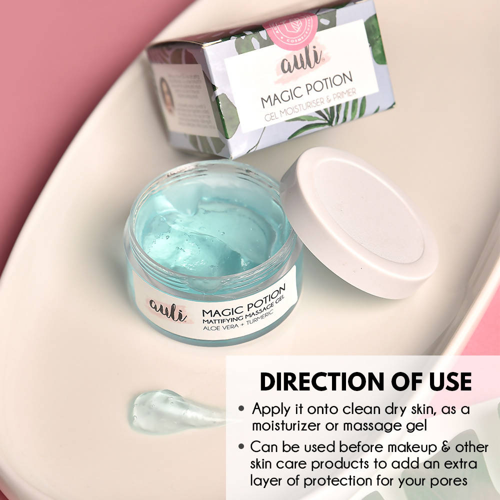 Auli Magic Potion Mattifying Massage Gel | Grocsy