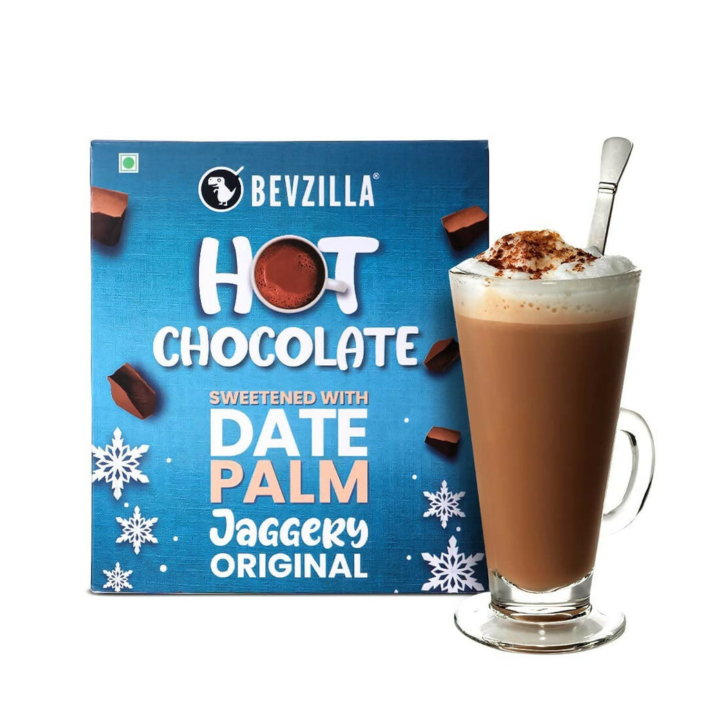 Bevzilla Hot Chocolate Powder (Original) Drink Powder With Organic Date Palm Jaggery | Grocsy