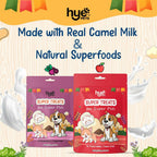 Hye Pets Super Treats For Super Pets – Freeze Dried Treats Made With Camel Milk, Apple & Banana | Grocsy