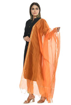 Mominos Fashion Orange Banarsi Piping Dupatta | Grocsy