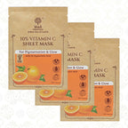 Khadi Essentials 10% Vitamin C Sheet Mask | Grocsy