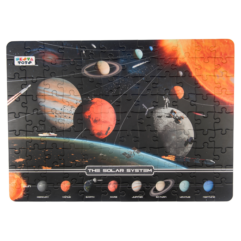Nesta Toys Solar System Floor Puzzle , Space Jigsaw Puzzle for Kids, Educational Toys (6+ Years) | Grocsy