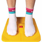 Yellow - Powermat Accupressure Mat Massager   | Grocsy