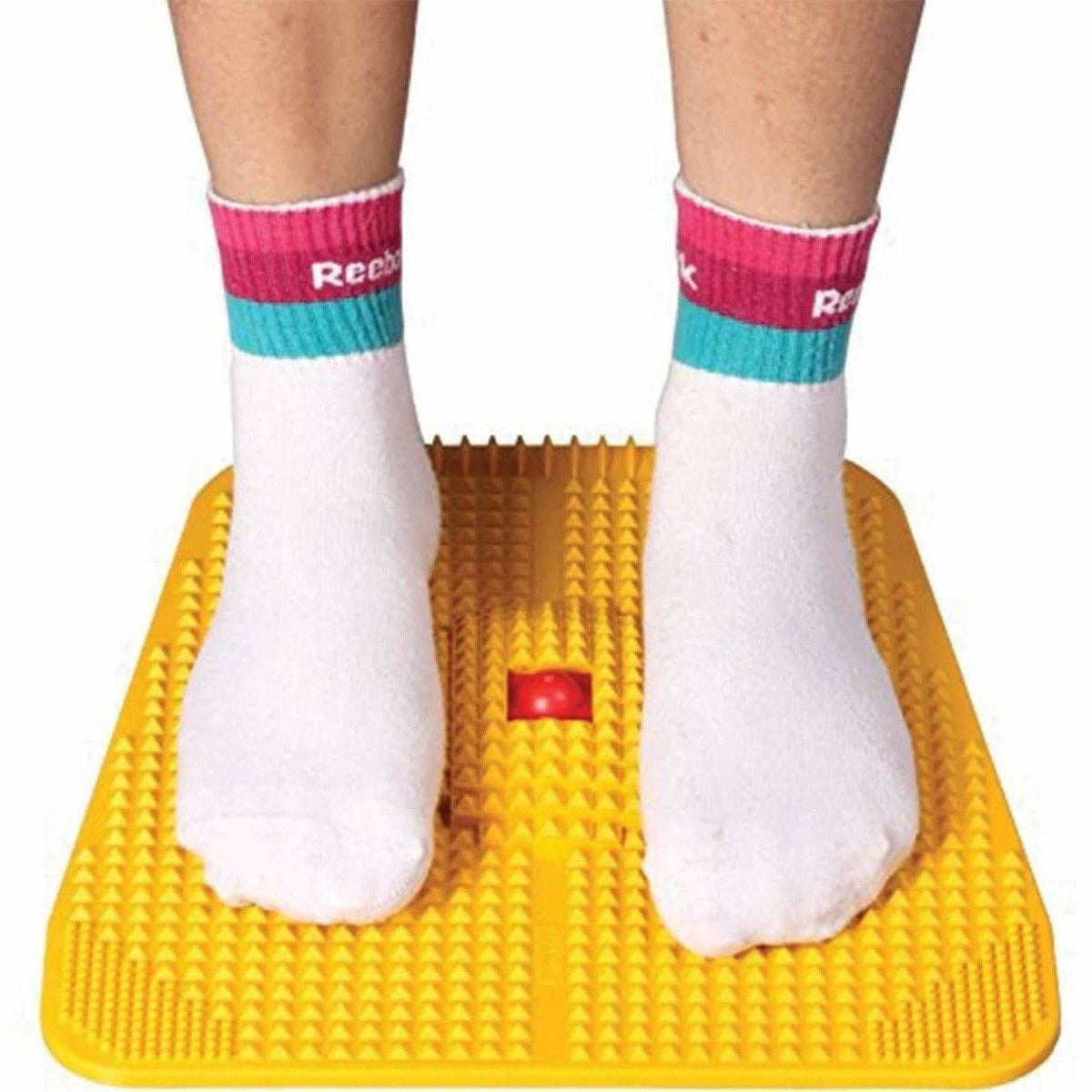 Yellow - Powermat Accupressure Mat Massager   | Grocsy