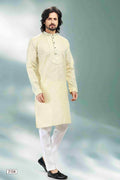 Raivat Ethnic Linen Cotton Pintux Work Kurta Pajama In Pista Green Colour | Grocsy