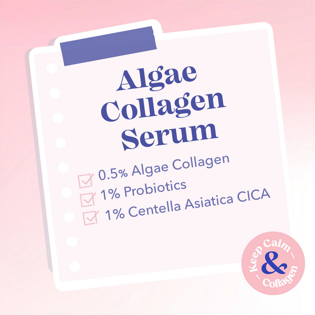 Blue Heaven 0.5% Algae Collagen Anti Aging Serum | Grocsy