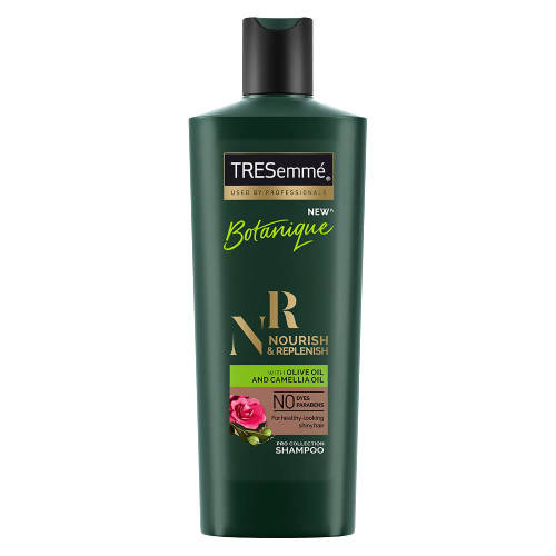TRESemme Botanique NR Nourish & Replenish Shampoo With Olive & Camellia Oil for Frizz Control & Hair Growth| Paraben Free| Smoothens Dry | Grocsy