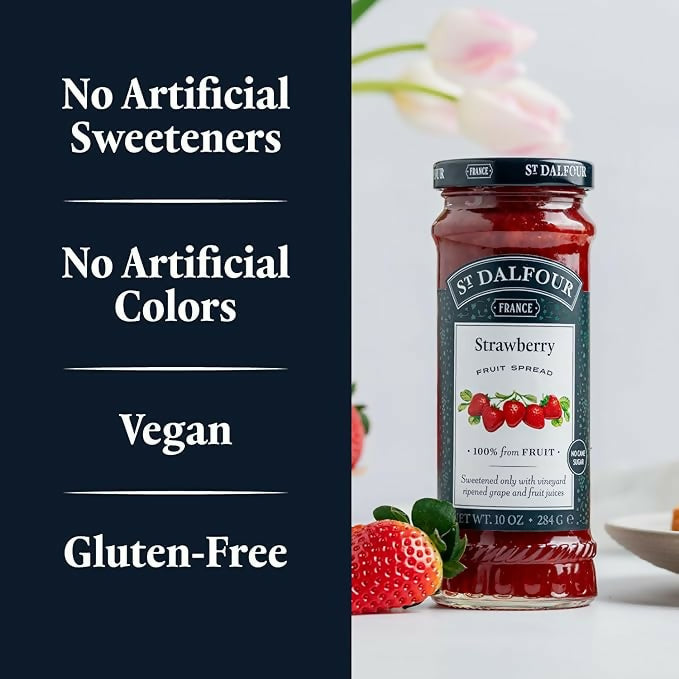 ST. DALFOUR Strawberry Fruit Spread | Grocsy