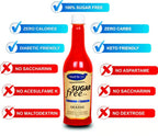 Newtrition Plus Sugar Free Rose & Orange Syrup | Grocsy