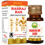 Basic Ayurveda Rasraj Ras with Gold & Pearl | Grocsy