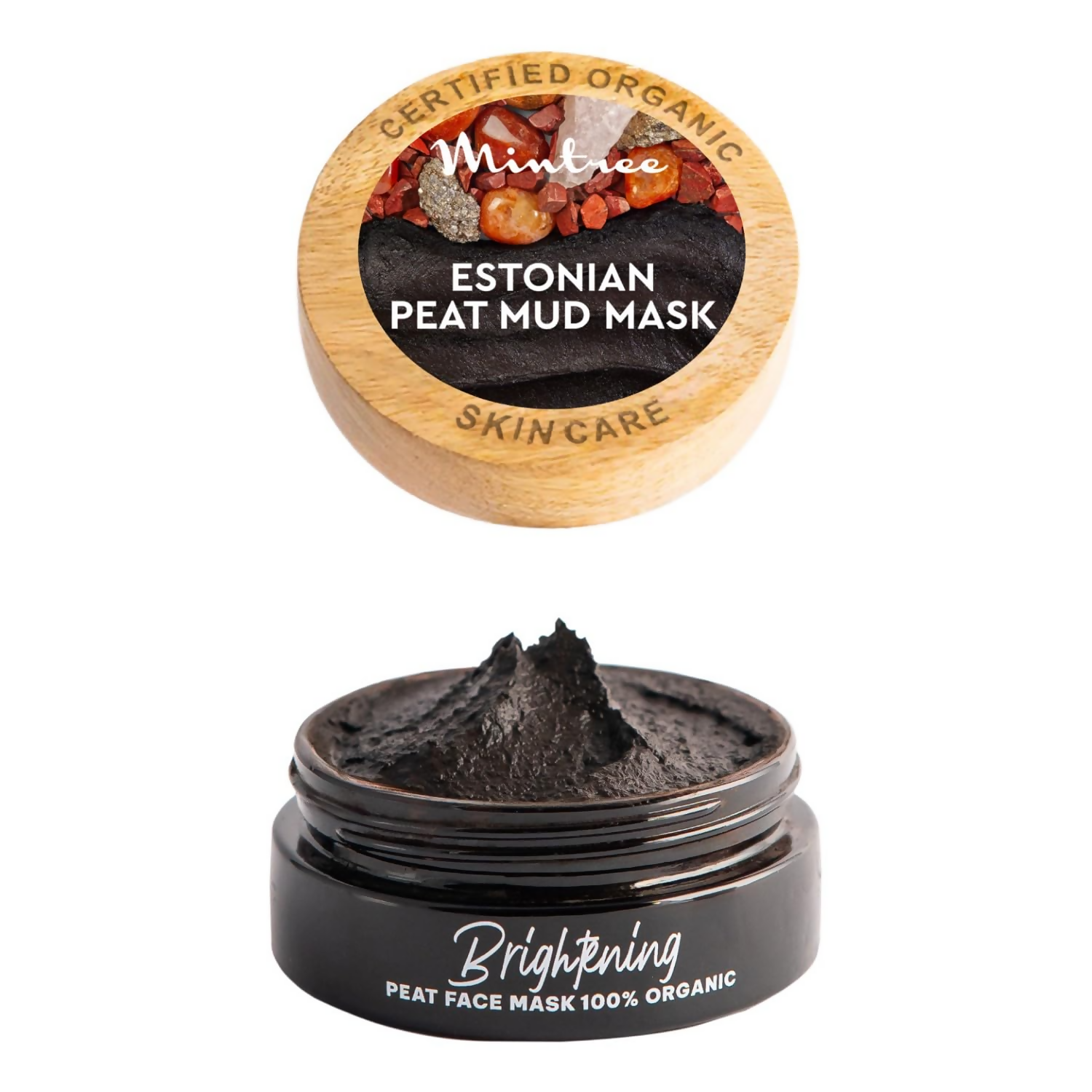 Mintree Certified Organic & Vegan Estonian Peat Mud Mask | Grocsy