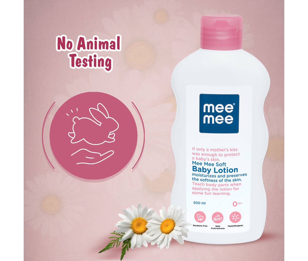 Mee Mee Soft Baby Lotion For 24Hrs Moisturization With Chamomile & Fruit Extracts | Grocsy