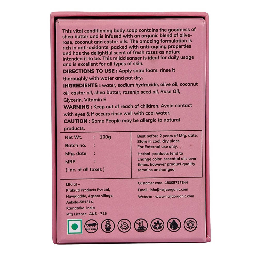 Naija Rose - Smooth & Vibrant Skin Soap | Grocsy