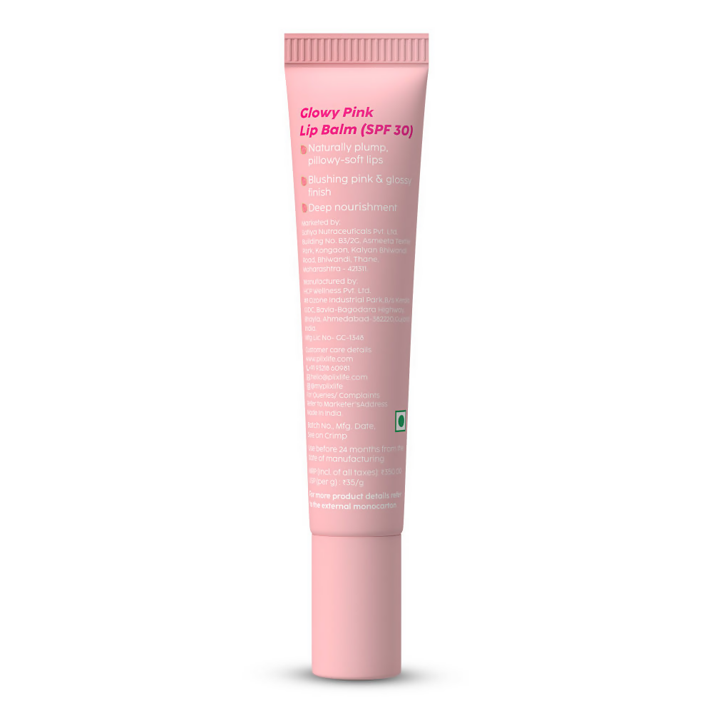 PLIX The Plant Fix Guava Glowy Lip Tinted Balm | Grocsy