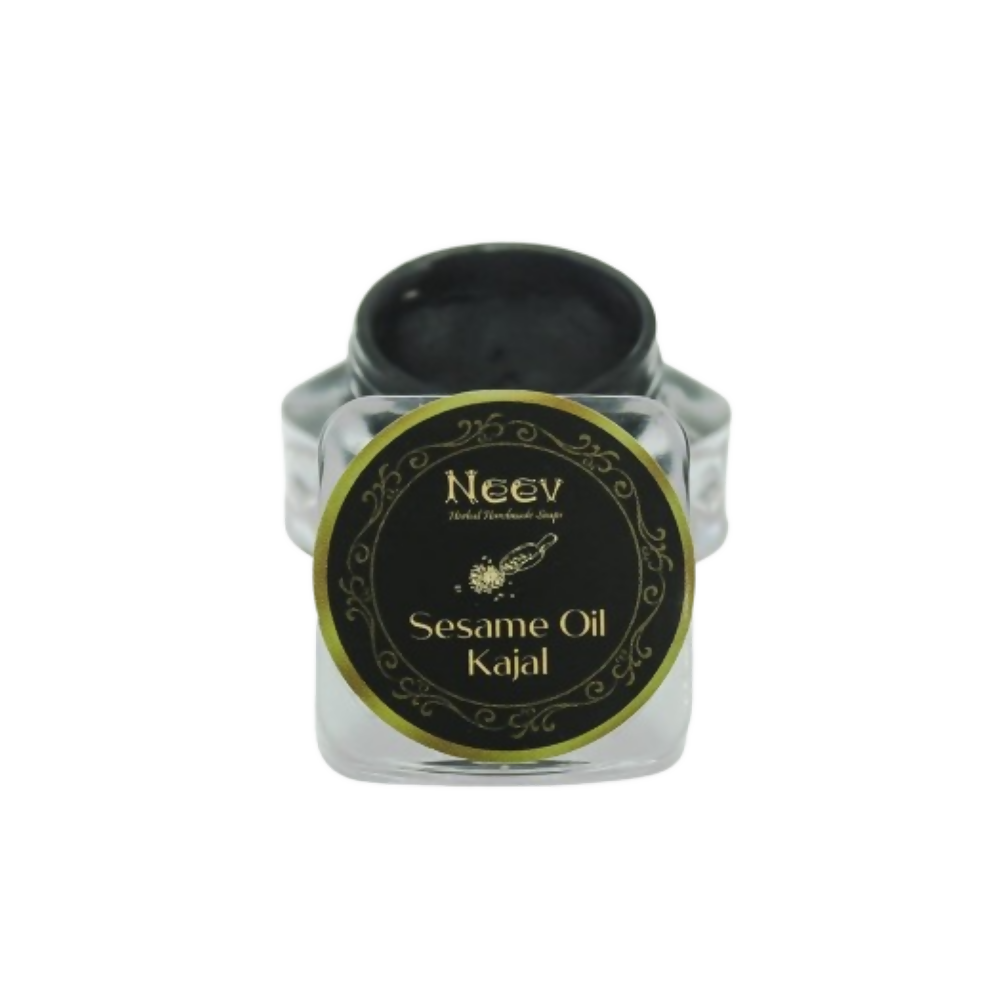Neev Herbal Handmade Soaps Sesame Oil Kajal For Dark Smoky Eyes | Grocsy