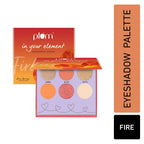Plum In Your Element Eyeshadow Palette Easy to Blend 6-in-1 Palette 01 Fire | Grocsy