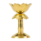 Spillbox Gold-Toned Brass Kuthu Vilakku Pooja Essential | Grocsy