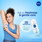 Nivea Fresh Natural Roll On 48 H Smooth & Beautiful Underarms For Women | Grocsy