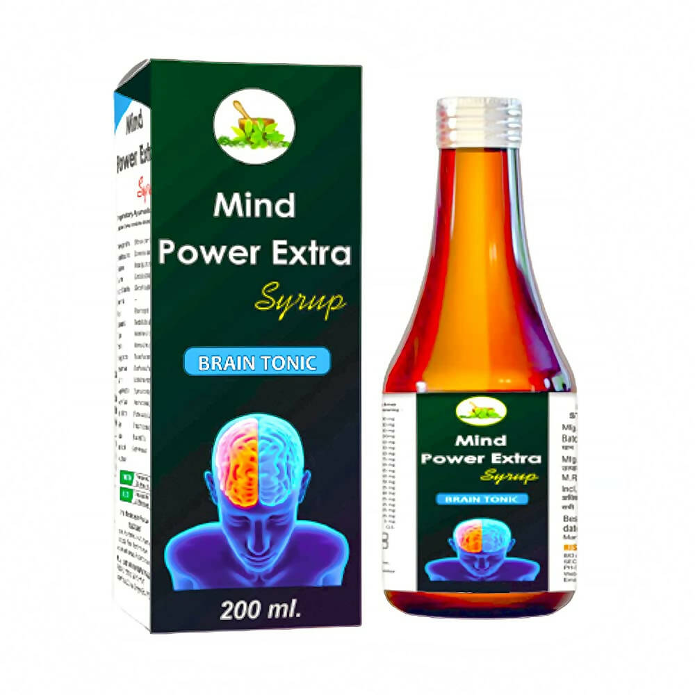Mind Power Extra Brain Tonic Syrup | Grocsy