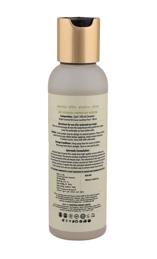 Ashpveda Virgin Coconut Oil | Grocsy