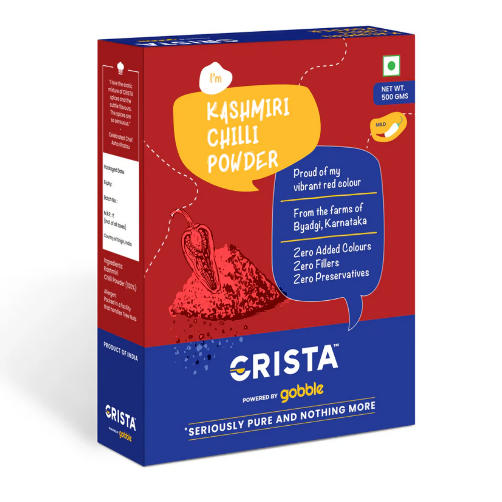 Crista Spices Kashmiri Chilli Powder | Grocsy