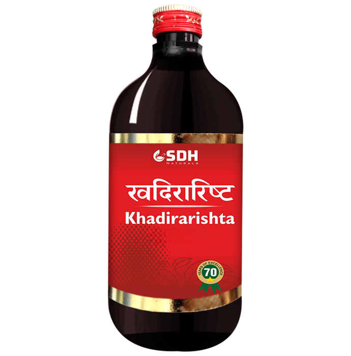 SDH Naturals Khadirarishta Syrup | Grocsy