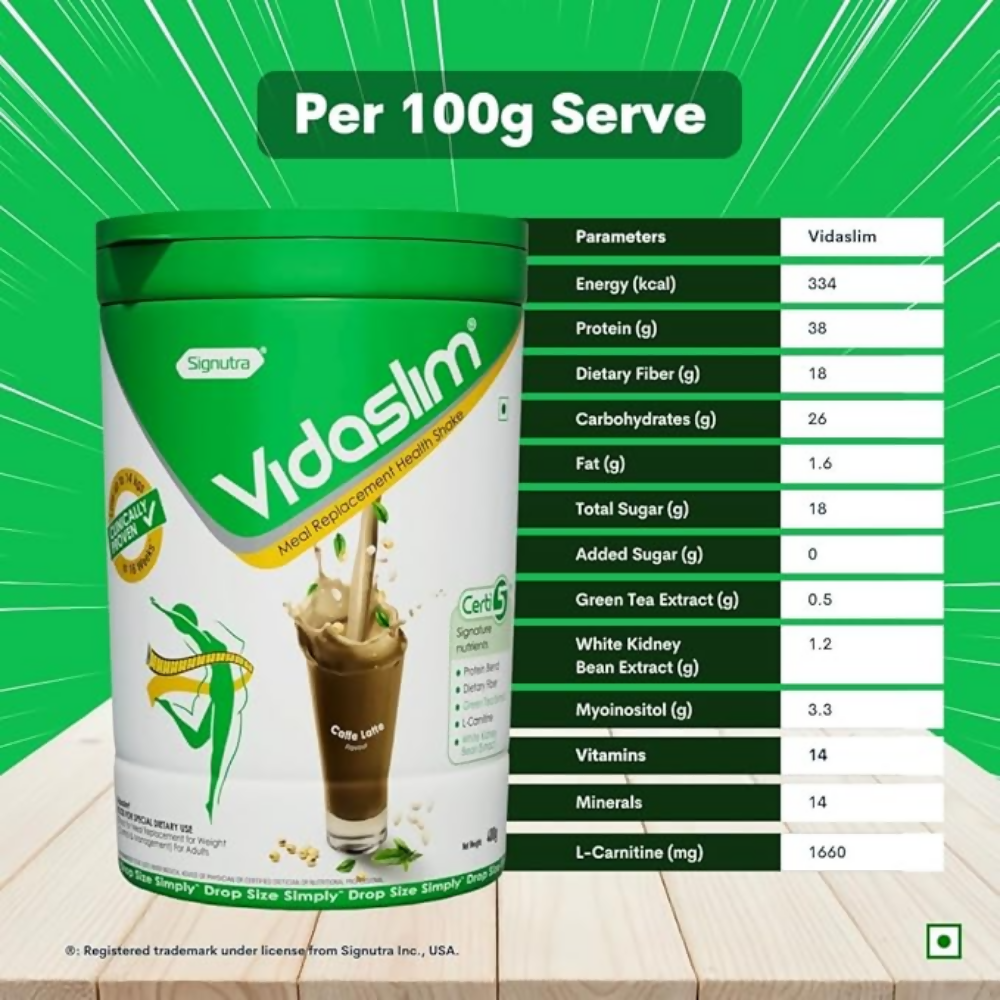 Vidaslim Caffe Latte | Grocsy