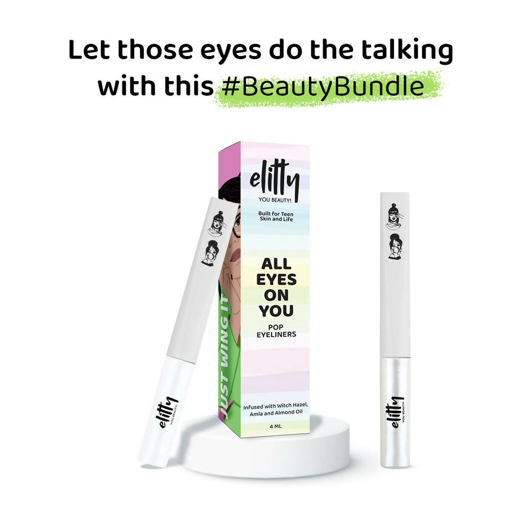 Elitty Eye Gotta Feeling - White On White Combo | Grocsy