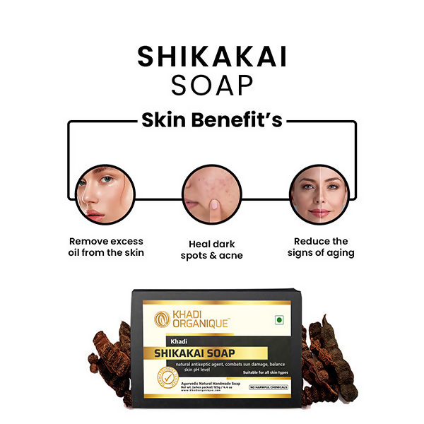 Khadi Organique Shikakai Soap | Grocsy