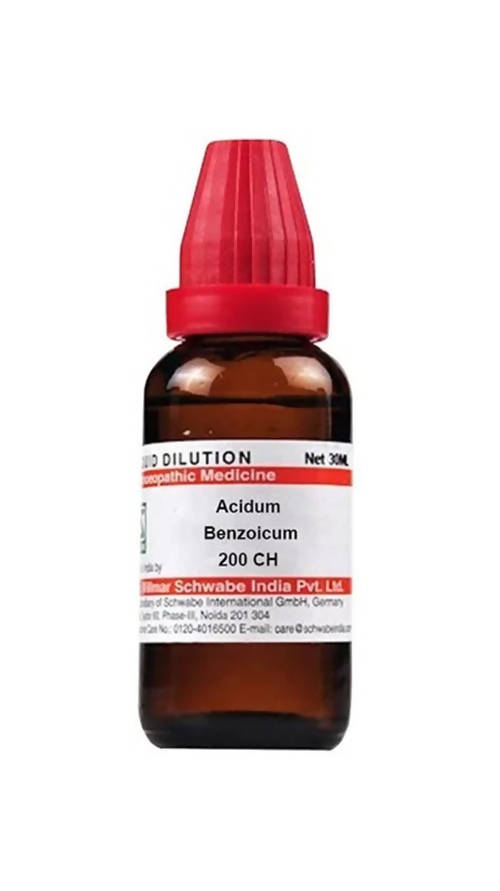 Dr. Willmar Schwabe India Acidum Benzoicum Dilution | Grocsy