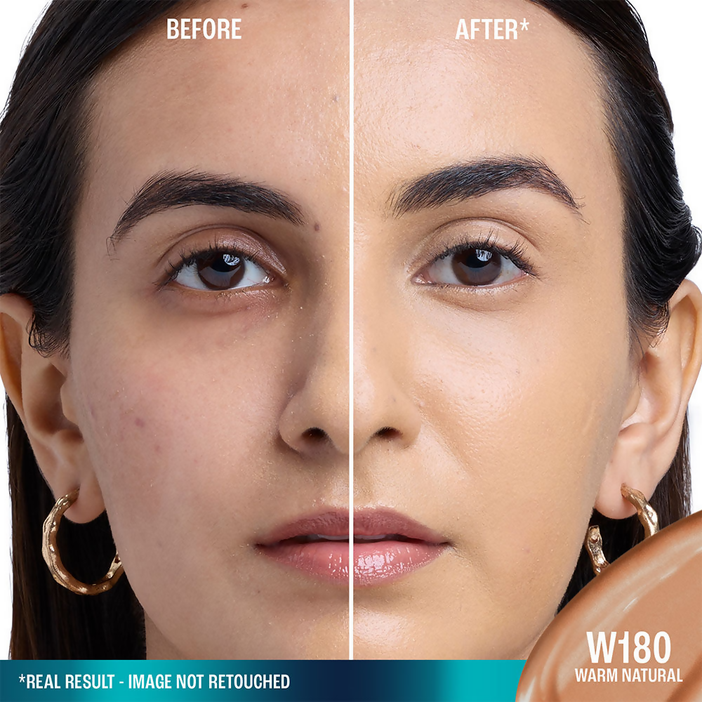 Lakme 9to5 Hya Matte Foundation + Hyaluronic Acid - Warm Natural | Grocsy