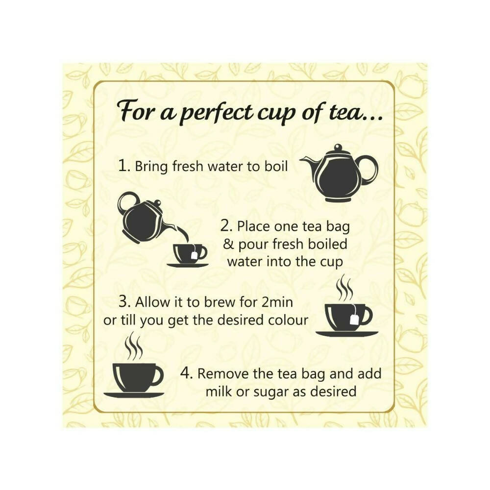 Tanza Tea Ginger Tea Bags | Grocsy